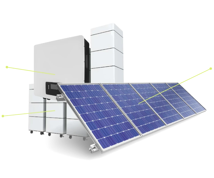 Technologický celek fotovotaické elektrárny Rauche